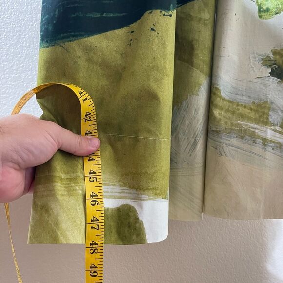 Oscar de la Renta Multicolor Artistic Midi Dress - Picture 8 of 8